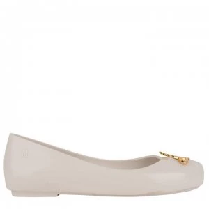 Image of Vivienne Westwood X Melissa Children Girls Rubber Orb Pumps - White ORB