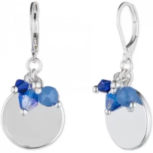 Image of Ladies Nine West Silver Plated Earrings
