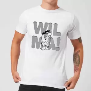 Image of The Flintstones WILMA! Mens T-Shirt - White - M