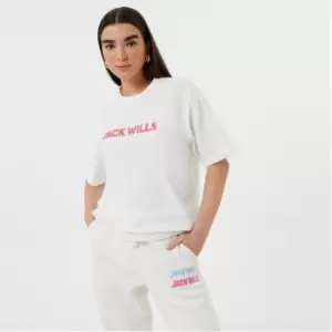 Image of Jack Wills Applique T-Shirt - White