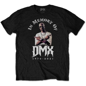 Image of DMX - In Memory Unisex X-Large T-Shirt - Black