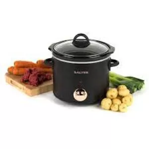 Image of Salter 3.5L Rose Gold Slow Cooker