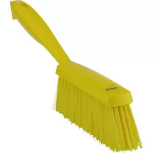 Image of Vikan Hand brush, suitable for foodstuffs, medium, pack of 15, yellow