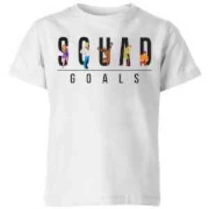Image of Scooby Doo Squad Goals Kids T-Shirt - White - 3-4 Years