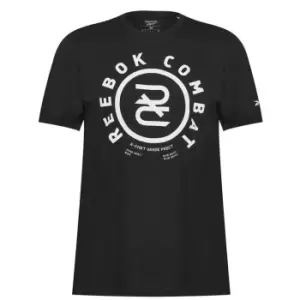 Image of Reebok Combat T Shirt Mens - Black