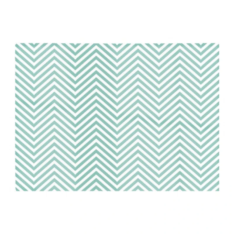 Image of Warren Reed Designer Geometric Chevron Pattern Glass Chopping Board