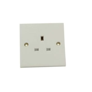Image of SMJ Unswitched Socket 1-Gang 13A Clam Pack