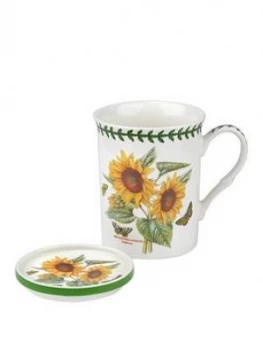 Image of Portmeirion Botanic Garden Sunflower Mug & Coaster Set