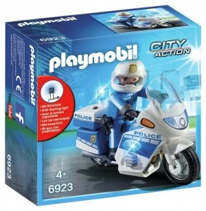 Image of Playmobil 6923 City Action Police Bike
