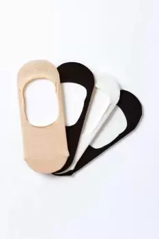 Image of 4 Pack Footsie Socks