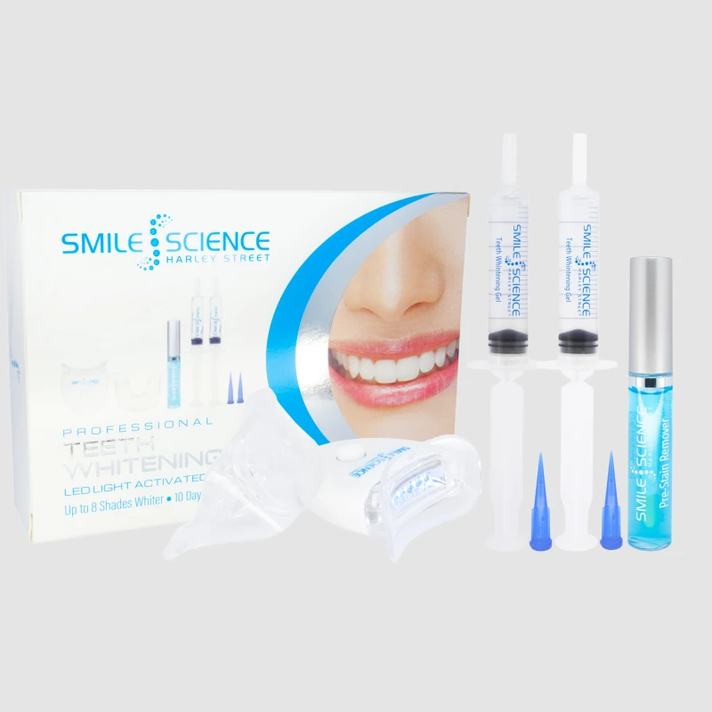 Image of Smile Science Harley Street Professional Teeth Whitening Kit in White White Unisex