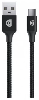 Image of Griffin USB C to USB A 3ft Charging Cable Black