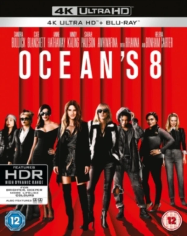 Image of Ocean's 8 Bluray 5051892218054