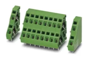 Image of Phoenix Contact FRONT 2.5-V/SA 5/ 2 2-pin PCB Terminal Block, 5mm Pitch