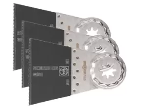 Image of Fein 63502134220 50x65mm Starlock Plus E-Cut Saw blade HCS 3pk