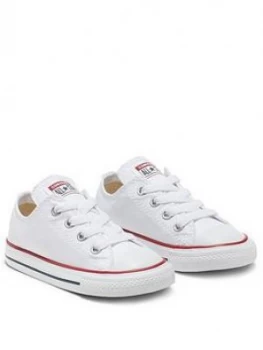 Image of Converse Chuck Taylor All Star Seasonal Infant Trainer - White, Size 9
