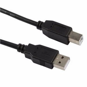 Image of KnightsBridge 2.0 USB - USB B Printer Scanner Transfer Cable - 2 Meter
