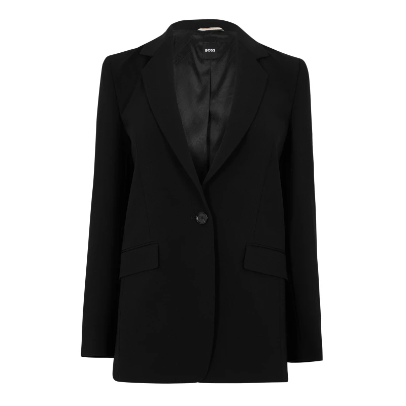 Image of Boss Womens Jocaluah Suit Jacket Black female 6 (XS)