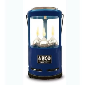 Image of UCO 9 Hour 3 Candle canlelier Lantern Blue