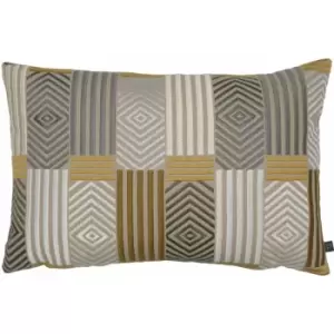 Image of Prestigious Textiles Blake Cushion Cover (40cm x 60cm) (Amber) - Amber