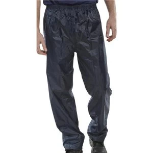 Image of Bdri Weatherproof XLarge Work Trousers Navy Blue