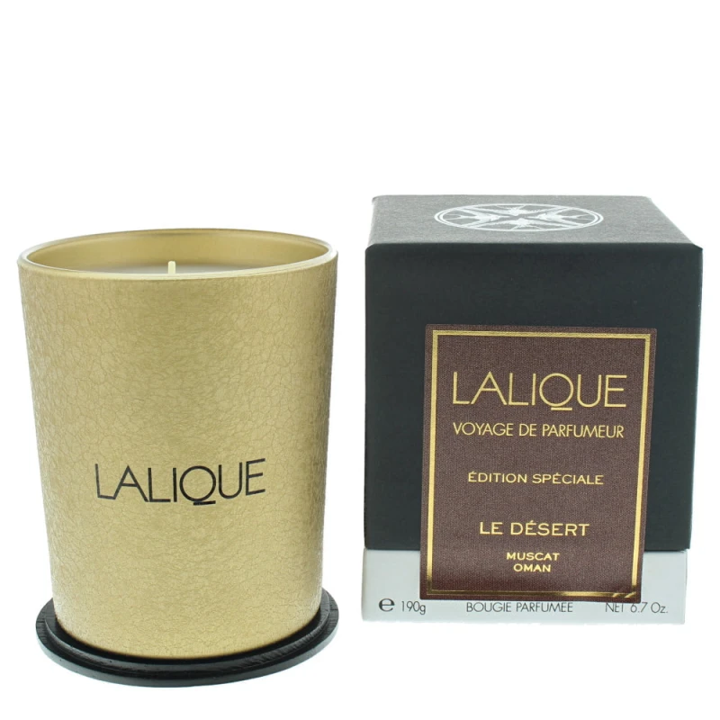 Image of Lalique Le Desert Muscat Oman Candle 190g