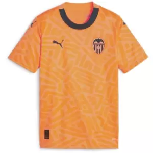 Image of Puma Valencia Third Shirt 2023 2024 Juniors - Orange