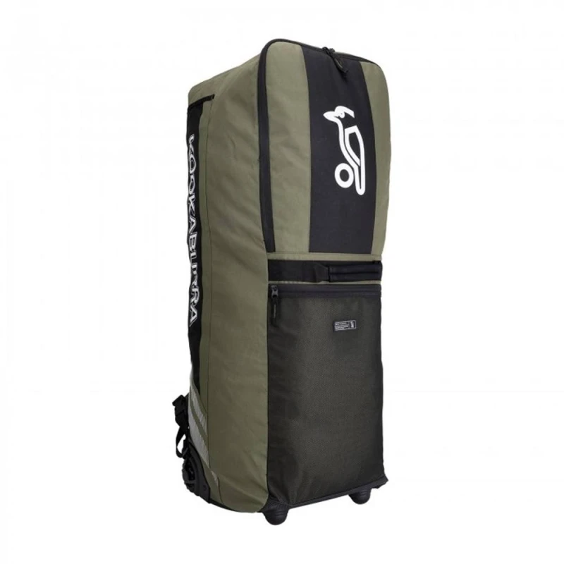 Image of Kookaburra Mens 2026 Wheelie Duffle Bag in Dark Green Dark Green Male One Size