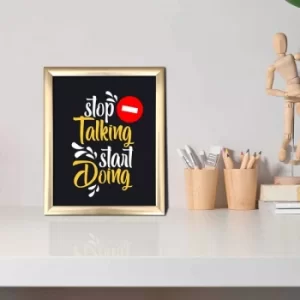 Image of ACT-035 Multicolor Decorative Framed MDF Painting