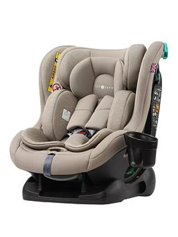 Image of Cozy N Safe Fitzroy+ 40-150cm Child Car Seat - Jet, Black EST335