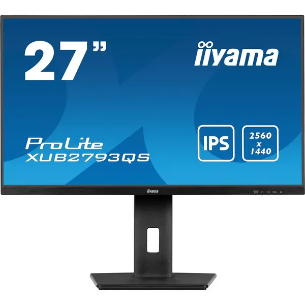 Image of iiyama 27" ProLite XUB2793QS Quad HD IPS LED Monitor