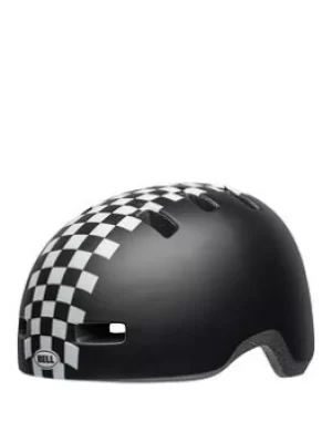 Image of Bell Lil Ripper Mat Bk/Wh Checkers Uc 2019 Helmet