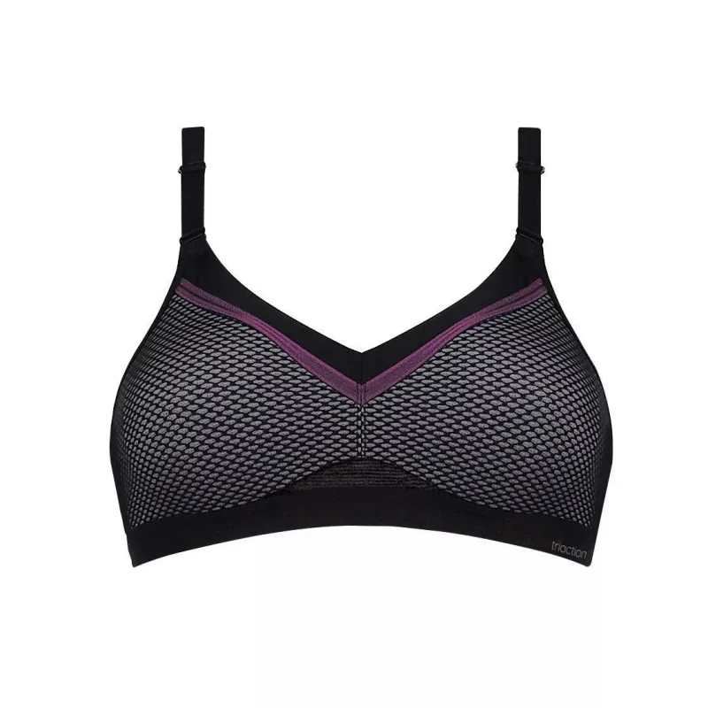 Image of Triumph Free Motion Sports Bra Black Women 34B;38E;36E;34E;38DD;36DD;34DD;38D;36D;34D;32D;40C;38C;36C;34C;38B;36B