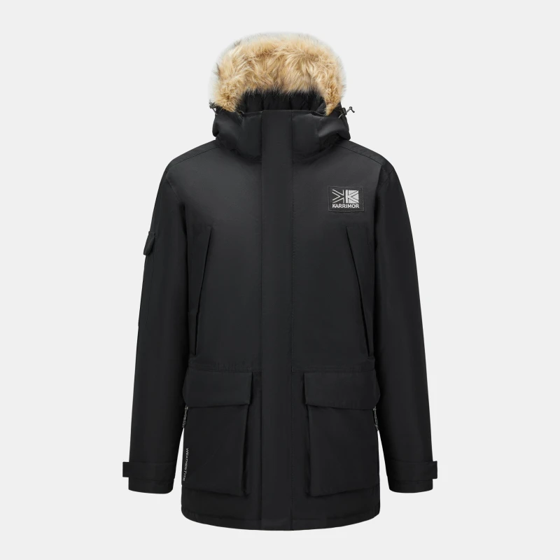 Image of Karrimor Mens Urban Waterproof Windproof Parka Black male S