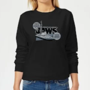 Image of Jaws Orca 75 Womens Sweatshirt - Black