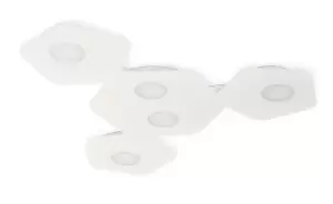 Image of Area Ceiling, 5 x GX53 (Max 9W), Sand White