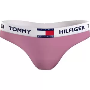 Image of Tommy Bodywear 85 Cotton Thong - Pink