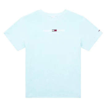 Image of Tommy Jeans Towelling T Shirt - Aqua CSP