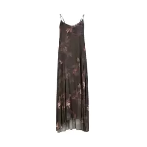 Image of AllSaints AllSaints Essey Nila Dress Womens - Green