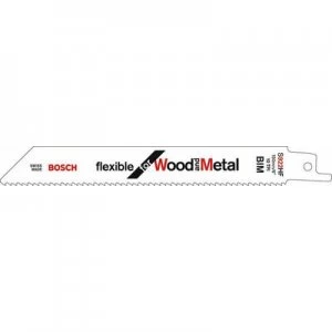 Image of Bosch Accessories 2608656016 Sabre saw blade for wood and metal S 922 HF, flexible, 5-pack Saw blade length 150 mm 5 pcs