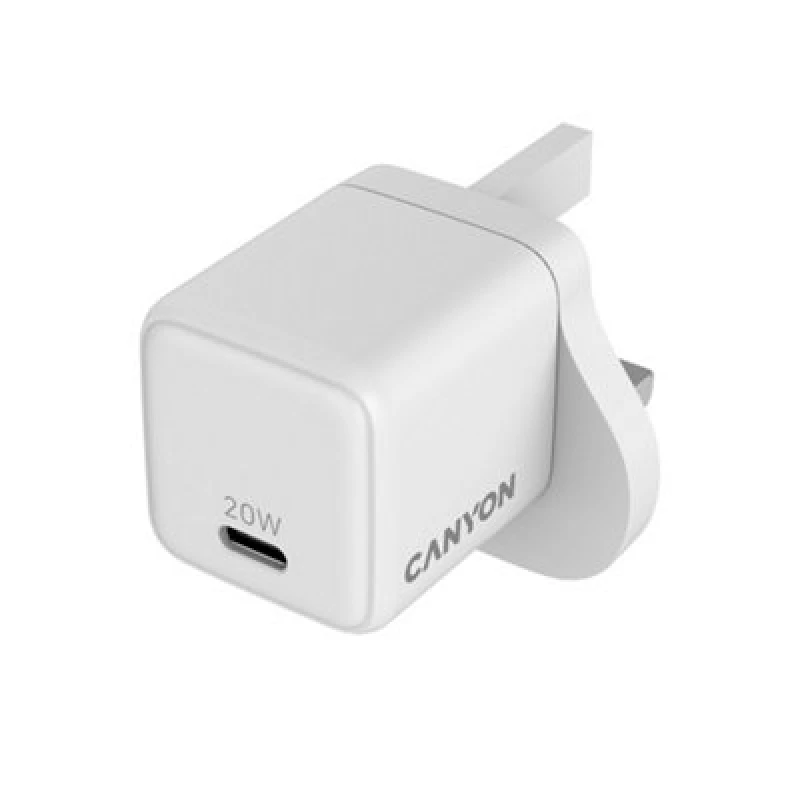 Image of Canyon Wall Charger Cu20C Usb-C 20W UK White