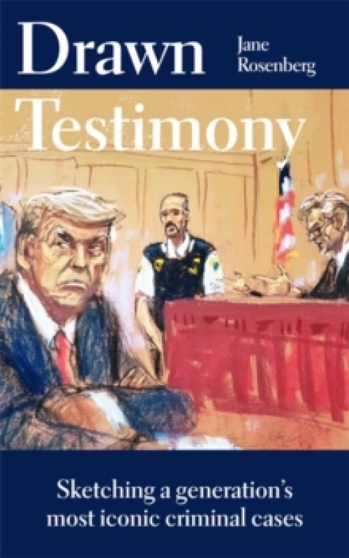 Image of Drawn Testimony : Sketching a generations most iconic criminal cases Hardback