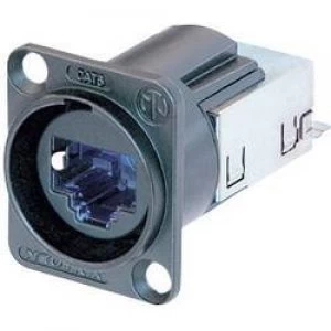 Image of Neutrik NE8FDY C6 B EtherCon RJ45 CAT6 Mounted Sockets RJ45 Socket build in Black