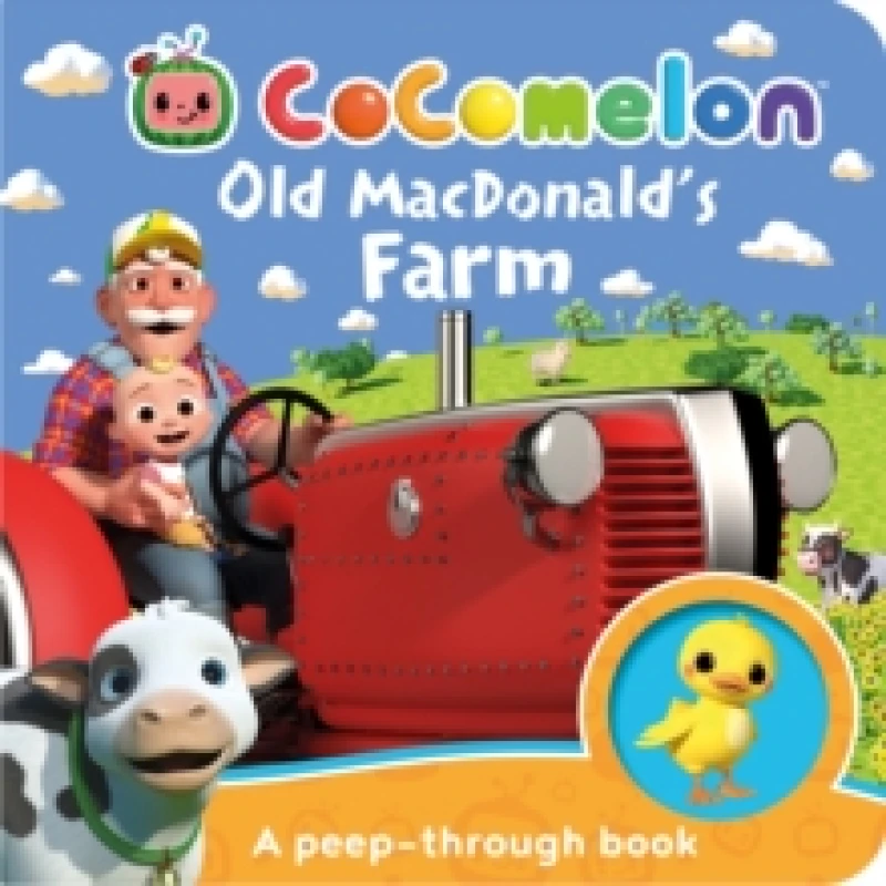Image of Official Cocomelon: Old MacDonalds Farm: A peep-through book Board book