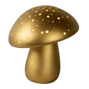Image of Lucide FUNGO - Table Lamp - 1xE14 - Matt Gold, Brass