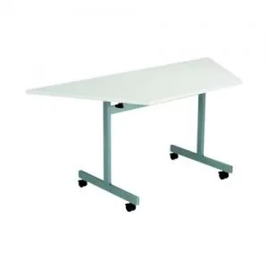 Image of Jemini Trap Tilt Table 1600x800x720mm WhiteSilver KF822585 KF822585