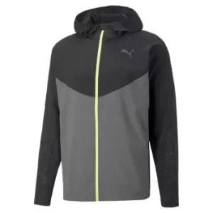 Image of Puma Reflective Mens Running Jacket - Grey