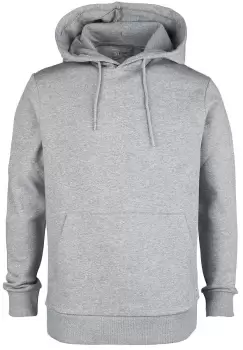 Image of Produkt Basic Hood Sweat Hooded sweater mottled grey