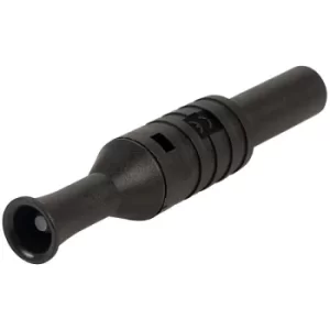 Image of PJP 1065-N 4mm Shrouded Cable Plug Black