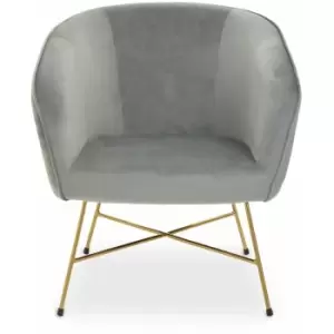 Image of Stockholm Chair with Metal Frame - Premier Housewares